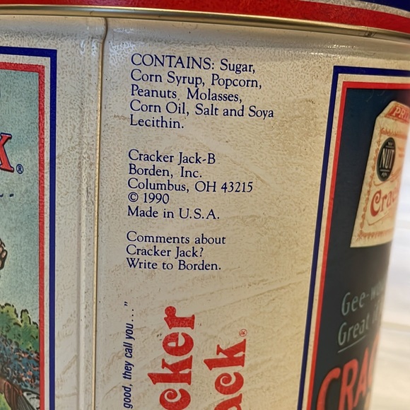 Cracker Jack popcorn tin - Picture 10 of 11